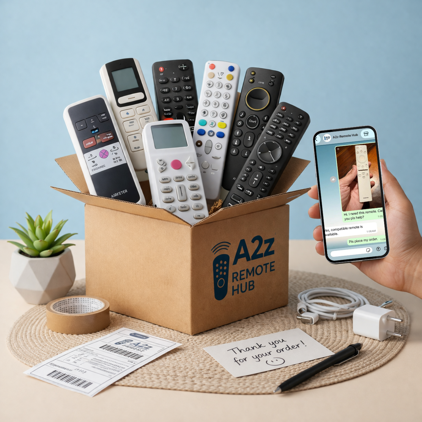 TV AC Firestick and Set Top Box Remotes
